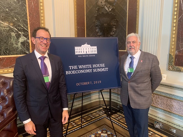 stefano-and-tim-bioeconomy-summit-resize.jpg ASM Leadership Attends Bioeconomy Summit